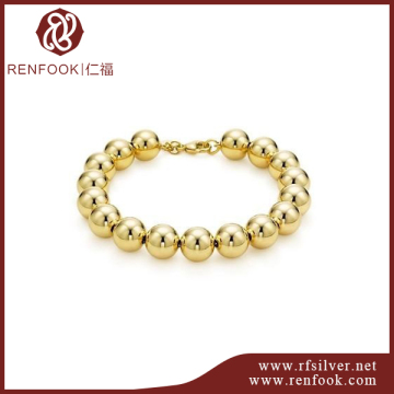 14k gold jewelry round plain solid 4.0*1.5mm gold spacer beads