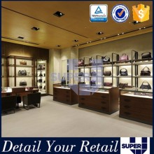 Factory Wholesale Wooden Handbag Display Stand For Bag Stores