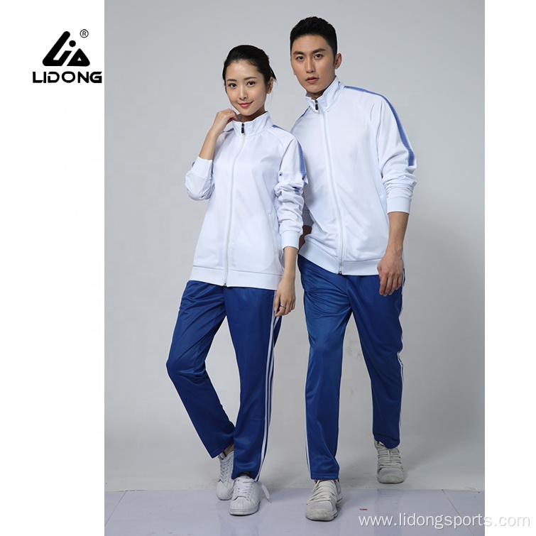 Wholesale Polyester Soccer Tracksuit For Women Men