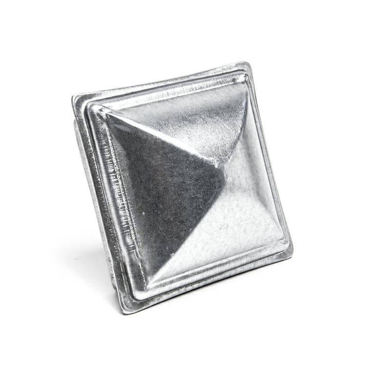 Square Type Stainless Steel Fence Post Cap