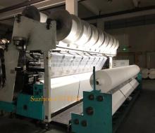 Warp knitting machine for terry towel