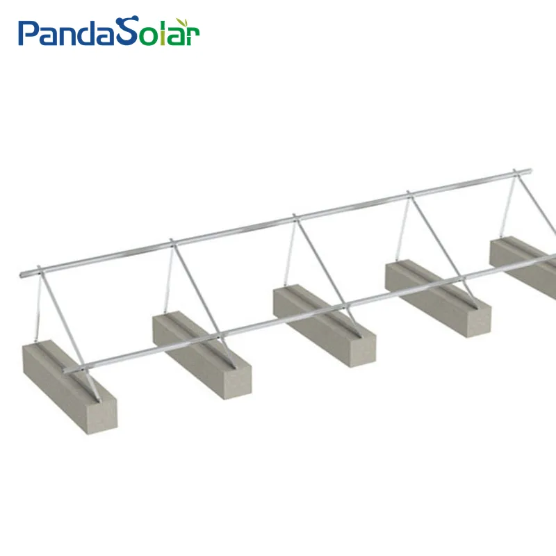 High Strength PV Solar Roof Mounting System Aluminum Rail