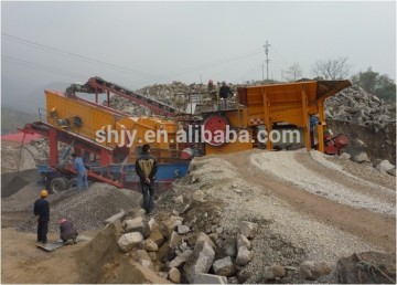 Mobile crushers mobile crushing plant movable crushing plant moving crusher movable crushing station 11136