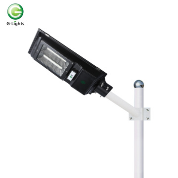 Luz de rua solar all-in-one ip65 60w de alto lúmen