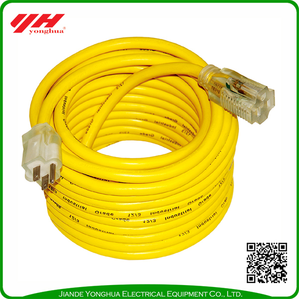 Hot Selling 125V Electrical Waterproof Outdoor Extension Cord