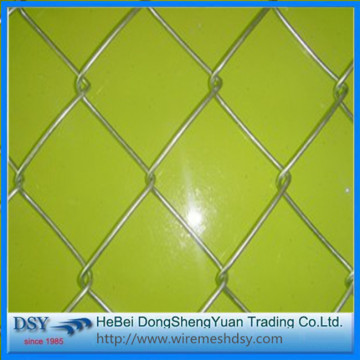 PVC Coated Green Chain Link Fence with Posts