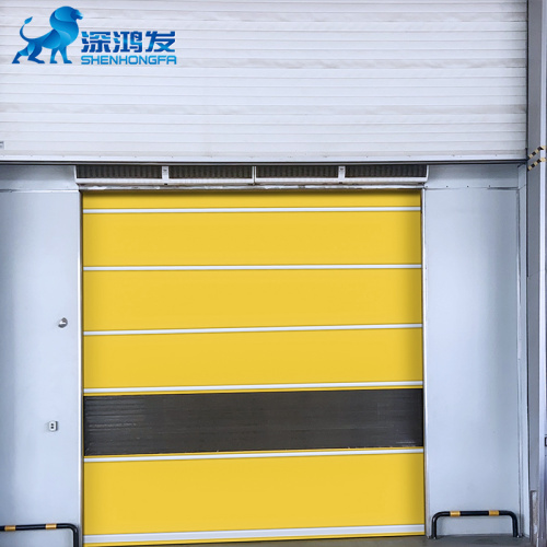 Bilik Bersih Aliran Udara PVC Pintu Berkelajuan Tinggi