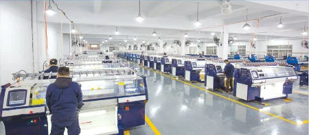 10g 52 Inch Double System Computerized Flat Knitting Machine (-132S)