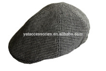 New coming, Fashion fabric houndstooth fabric men driver caps Ivy caps and hats