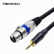 New 4-Position 3.5mm to 2 XLR Cable: 3.5mm Stereo Jack Audio Cables