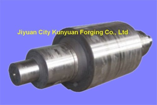 55cr, 35crmo ,70cr3mo Steel Forging Back Up Rollers For Rolling Mill , Painted And Winding