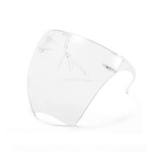 Transparent Anti-Fog Faceshield with Glasses Frame