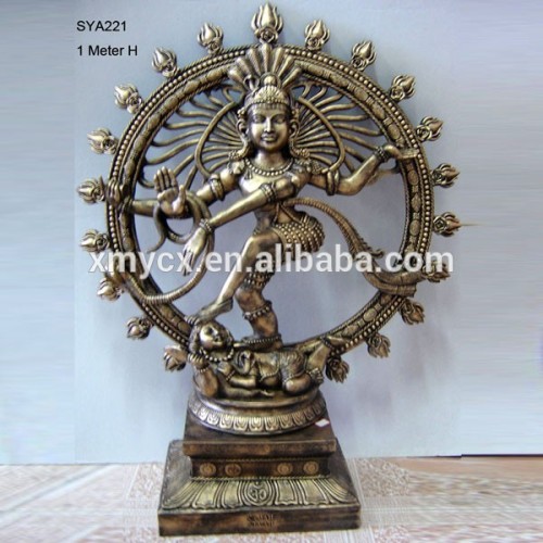 2015 top sale 40 inch large size hindu god statues for pooja