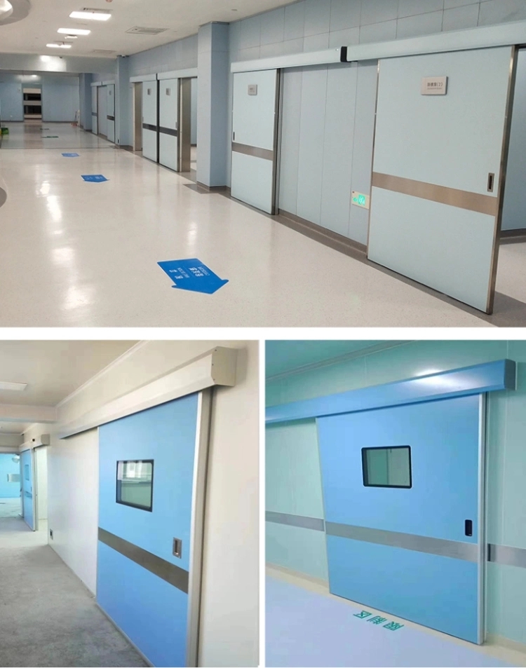 Automatic steel clean room sliding doors for Laboratory