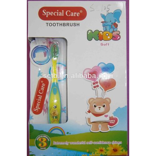 brosse à dents orale à poils doux pour enfants