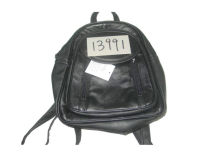 Waterproof Leather Shoulder Travelling Backpacks With Small Zipper Pocket