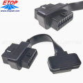 Cavo piatto del connettore dell&#39;adattatore diagnostico OBD2