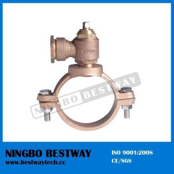 Gunmetal BS1400 LG2 Bronze ferrule valve with saddle