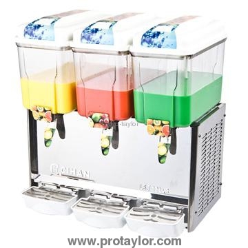 Triple blows juice dispenser, cold & heat service(CE Approved