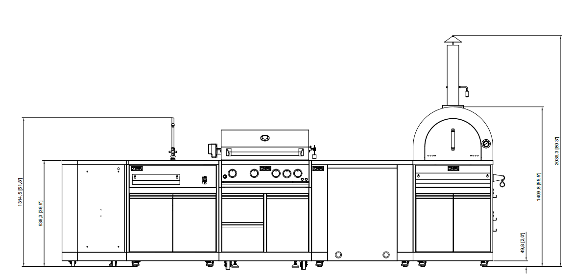 Hyxion Commercial 2-3 people bbq gas grill gas bbq grill electrical For Australia