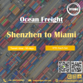 Frete marinho de contêineres de Shenzhen a Miami