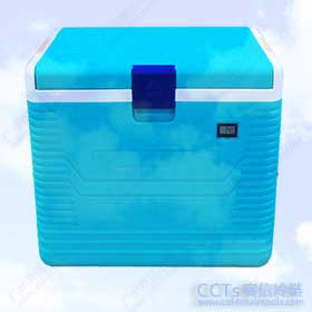 longer cool retention insulated plastic and PU foamed medical Cooler Box/Chilly Bin