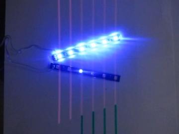 Led double flash Strip light TC601-XY-5050-6SMD-12CM
