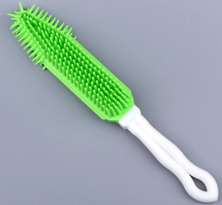 Soft Silicone Rubber Hair Pet Hair Removal Brush