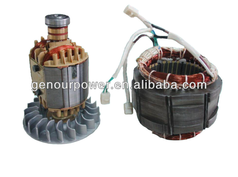 168f Gasoline Engine Spare Parts Generator Set Copper Wire Alternator Motor Genour Power CN;ZHE 2500 Armature Seat