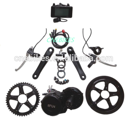 8FUN/Bafang Central Mid drive motor BBS02 48v 750w electric bicycle crank motor conversion kit