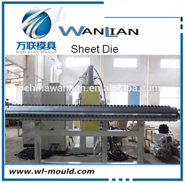 PP sheet extrusion die pp sheet extrusion mold