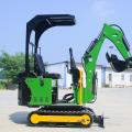 0.8ton Mini Excavator dengan Boom Swing Digger