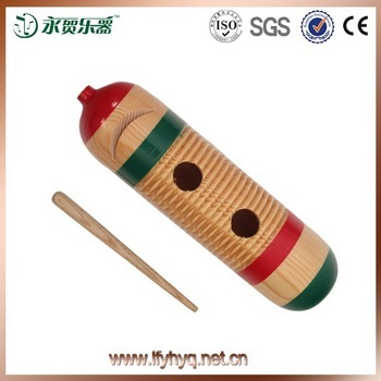 China wood guiro block musical instrument,guiro musical instrument guiro