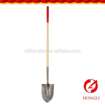 Long-Handle Wood Digging Shovel-FSC available