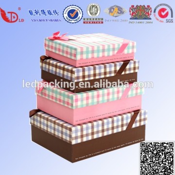 OEM christmas gift packaging boxes corrugated paper gift box