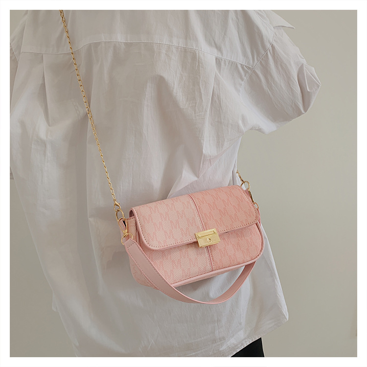 The New Designer Simple Style Messenger Bag Fashionable Autumn/winter One-shoulder Cross-body Bag Handbag In 2021