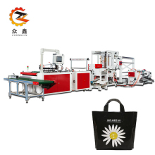 Zhongxin Heat cutting Take out handle Plastic Bag making machine