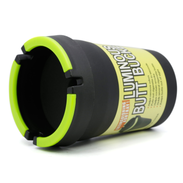 Car Ashtray Luminous Butt Bucket Creative Portable