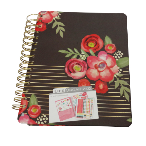 Deluxe Planner Ημερολόγιο του Ημερολογίου της Ατζέντας Οργανωμένη ζωή