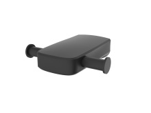 Tiger robe hook supporting chrome