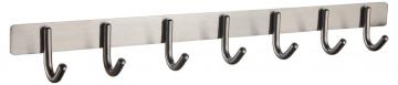 Nickel Brushed Double Robe Hook