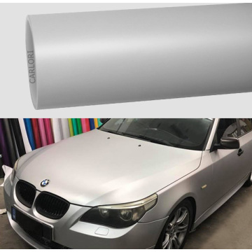 Matte Film Silver Car Wrap Vinyl