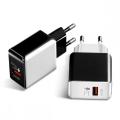 20 Вт QC 3.0 USB Wall Phone Adapter Adapter