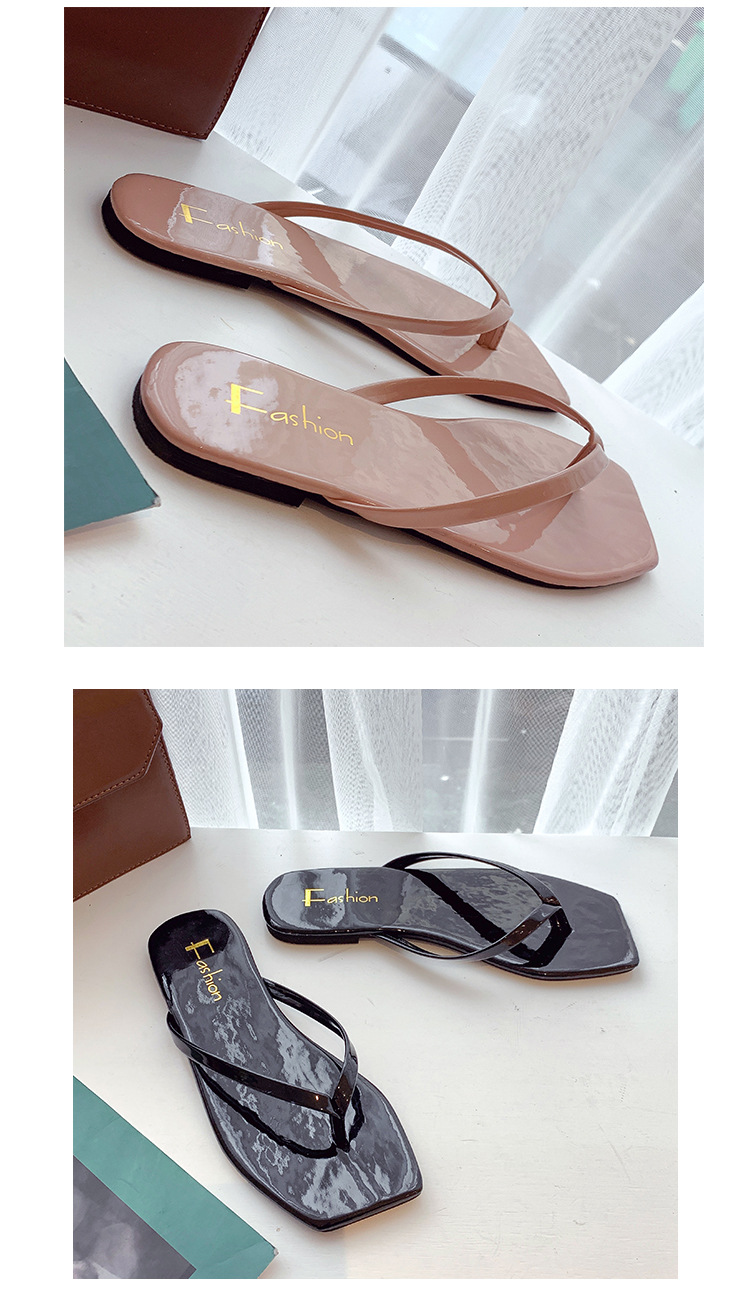 2021 Luxury Flip Flop Slipper Nude Beach Outdoor Slipper women shoes sandals PVC Jelly Slippers solid color Flip Flop