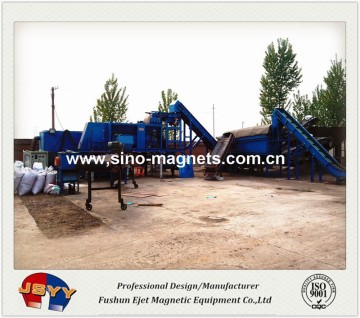 municipal solid waste recycling separators