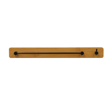 Best Selling Modern Bamboo and Iron Towel Rack for Home