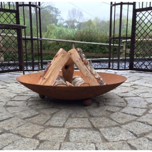 Heavy Duty Cast Iron Cauldron Fire Pit