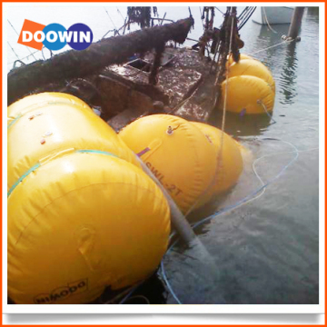 Floating Gasbag Marine Salvage PVC Inflatable Buoyancy Pontoon