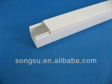 PVC wiring ducts cable trunking with sticker 20X10mm