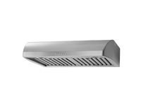 Stainless steel under cabinet range hood led light